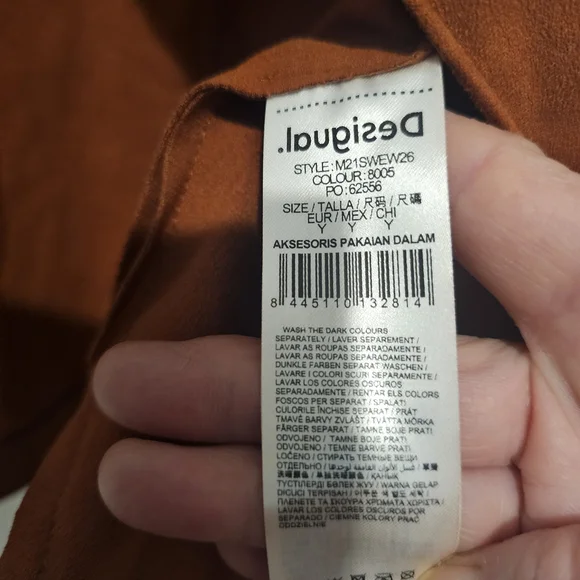 Desigual Rust Open-Front Jacket - Picture 5 of 8